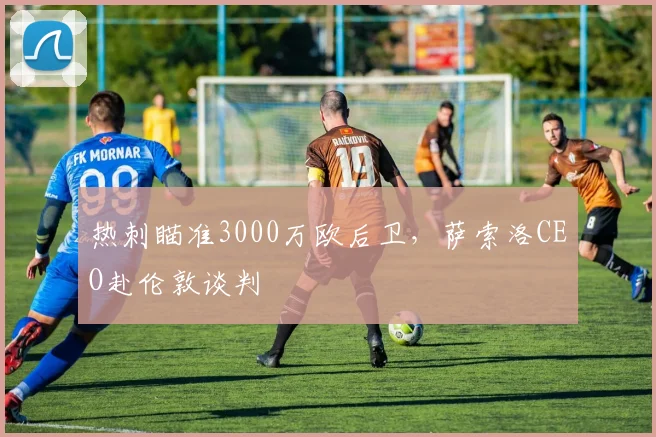 热刺瞄准3000万欧后卫，萨索洛CEO赴伦敦谈判